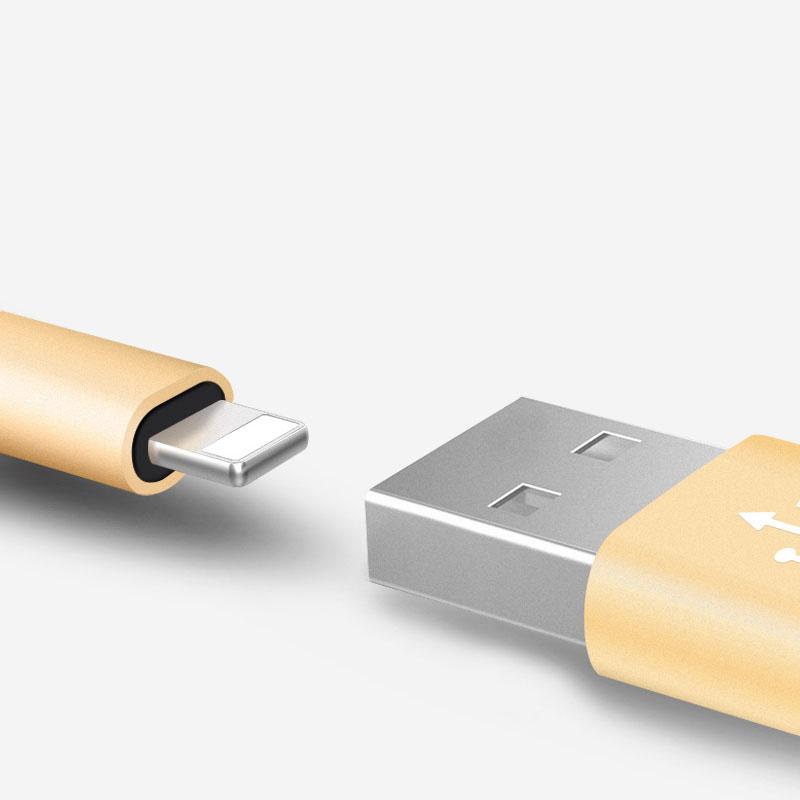 High quality fast charge cable PU leather  usb cable for iphone from Shenzhen manufacturer 1