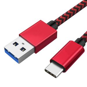 USB Type C Cable Fast Charging USB 3.0 Braided Nylon 