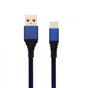 Fason Design Cloth weaving Alloy Usb C Cable for Android Phones