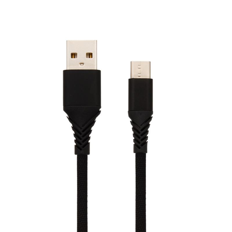 Fason Design Cloth weaving Alloy Usb C Cable for Android Phones 2