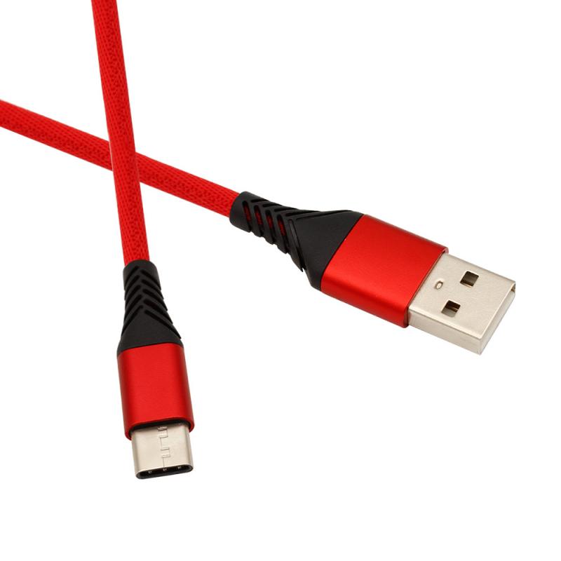 Fason Design Cloth weaving Alloy Usb C Cable for Android Phones 3