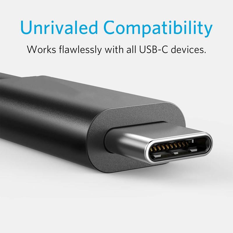 USB C Cable USB 3.1 Gen 2 Full Featured 5A 100W Fast Charging USB Type C to C Cable 10 Gbps with E-Marker for MacBook 12 1