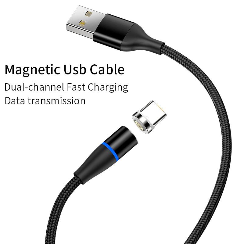 Charging Cable Round USB Data Cable Can Be Charged and Data Transmission Synchronous Fast Charging Cable-White and Black Animal Skull Wall Decor 
