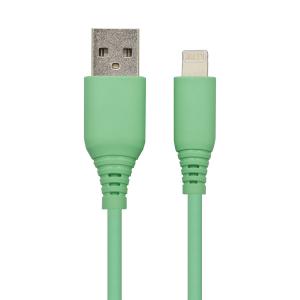 Latest Design Liquid Silicone  Lightning Cable Charging Cord iphone usb cable Wholesale