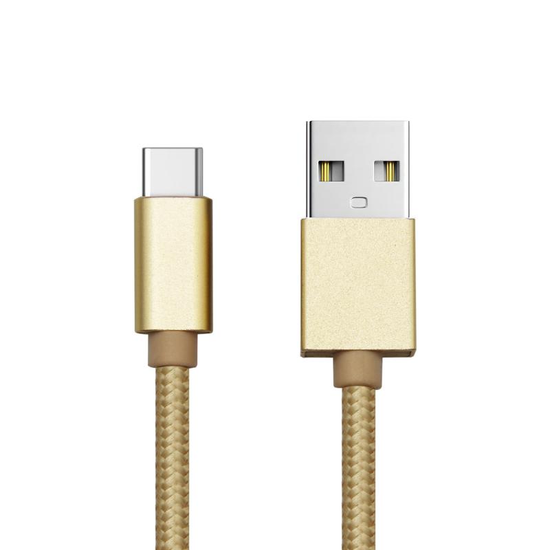type c cable 2.1A fast Charging cable Braided type USB C cables for Android 1