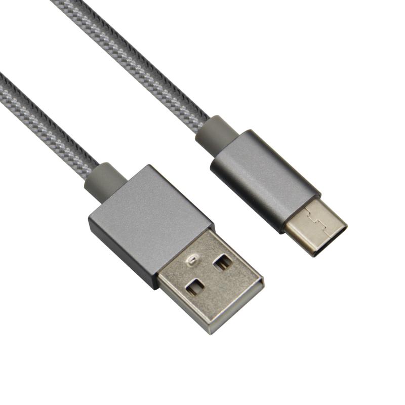 type c cable 2.1A fast Charging cable Braided type USB C cables for Android 2